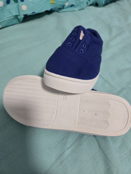 Детски сини гуменки