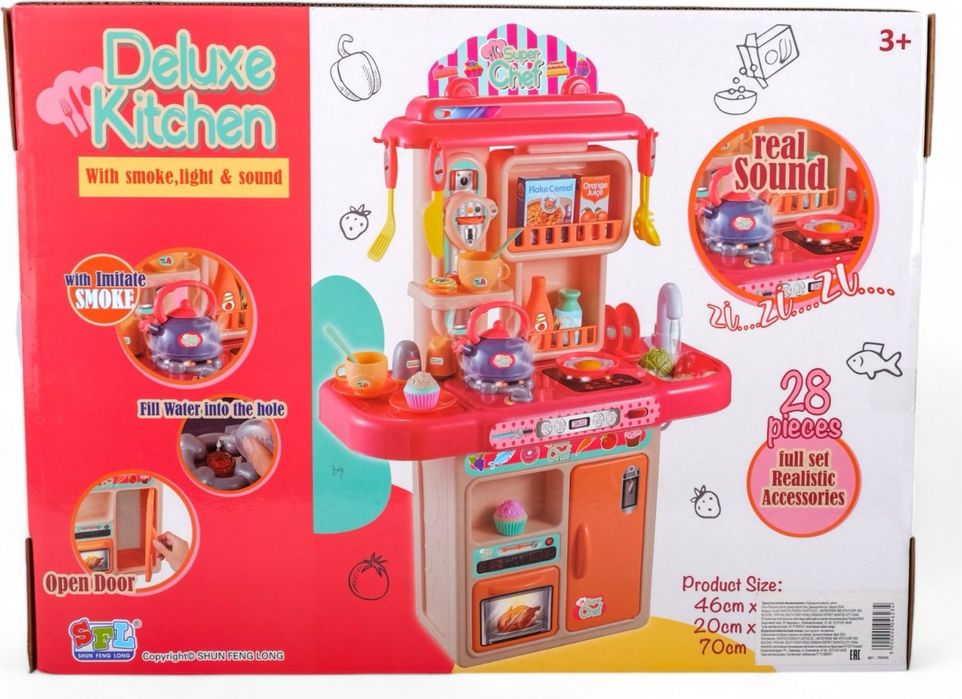 Набор детская кухня 16854 с акс Кор