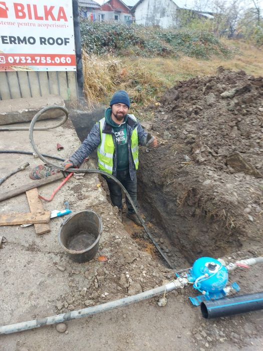 Executam  foraje orizontale ,subtraversari , subtraversare cu racheta