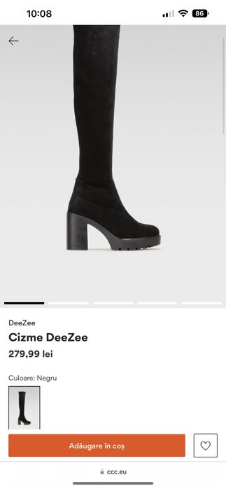 Cizme DeeZee, masura 39