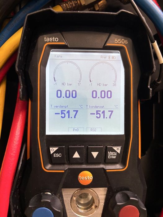 Set Testo 550 S cu manifold digital inteligent