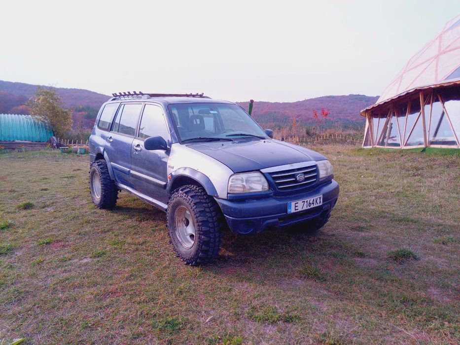 Grand Vitara XL 2.7L 2004 автоматик ГАЗ/бензин off road и повдигната