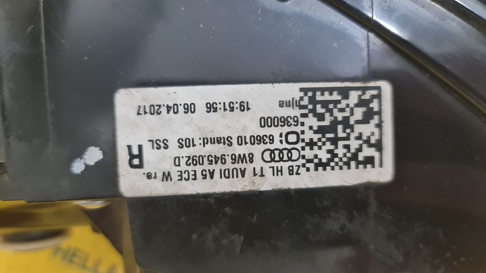 Lampa tripla stop led matrix dinamic Audi A5 S5 RS5 8W6 8W6945092D