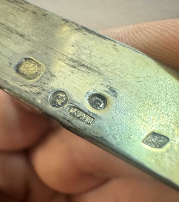 Нож Серебро Франция