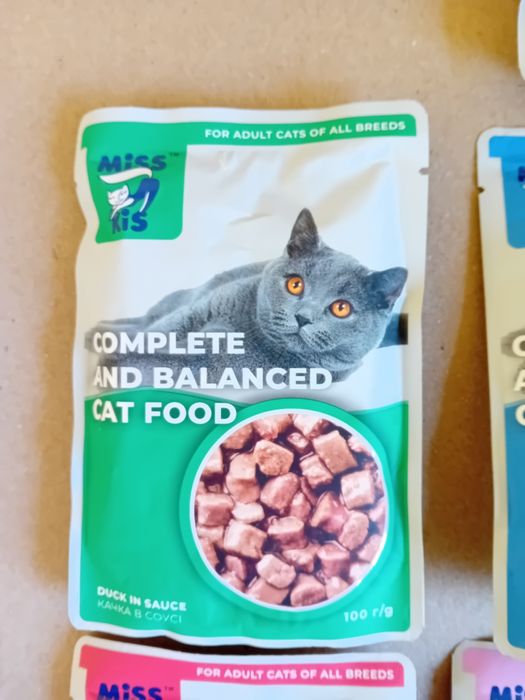 Мокра храна за котки 24бр×100гр