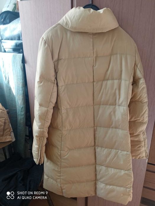 Дълго капитонирано яке