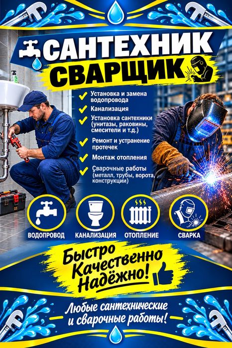 Сантехник, Сварщик