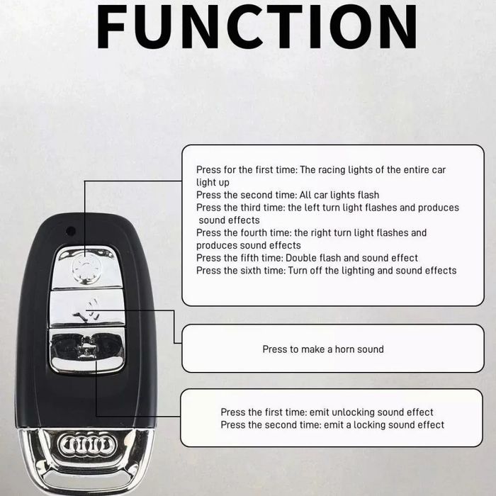 Метална кола 1:18 Audi RS7 с дистанционно за светлини и звукови ефекти