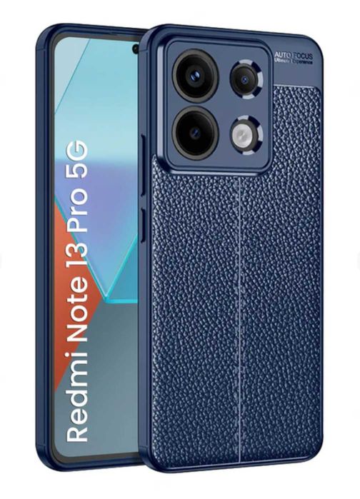 Husa Premium Antisoc model tip Piele pt. Xiaomi Redmi Note 13 Pro 5G