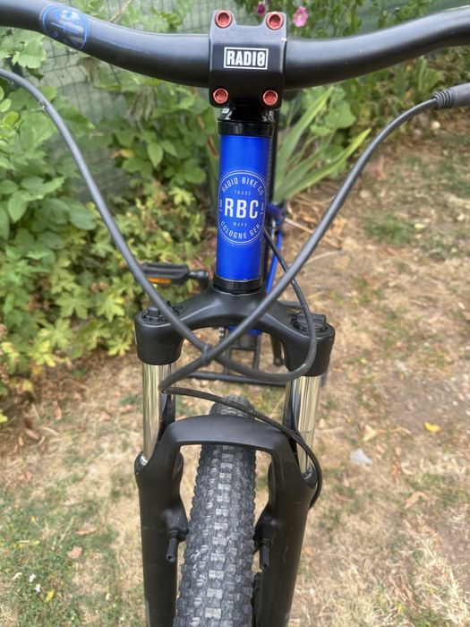 Алум. велосипед хидравл.спирачка dirt jump RADIO RBC.