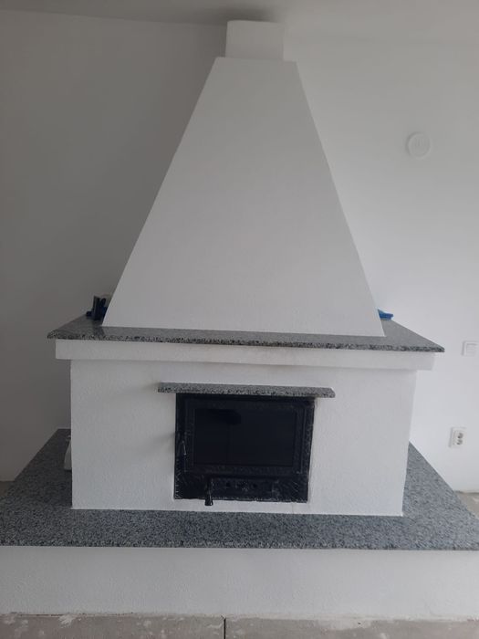 Termosemineu din caramida și instalație