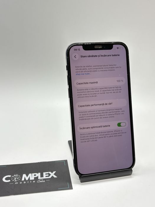 iPhone 12 - 128Gb - STARE Impecabila - Baterie 100% + Garantie