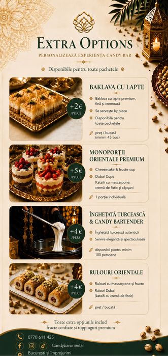 Candy bar oriental