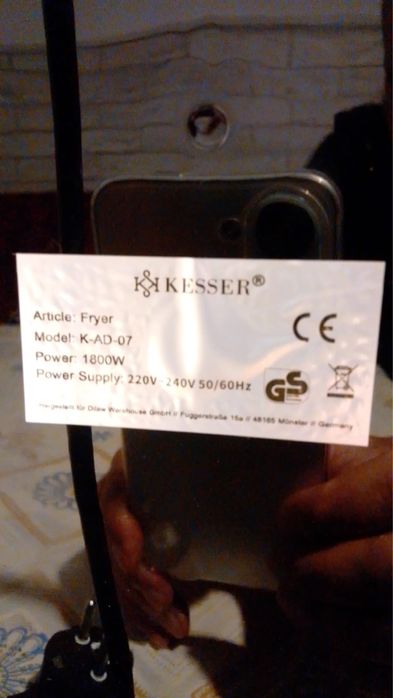 friteuza cu aer cald