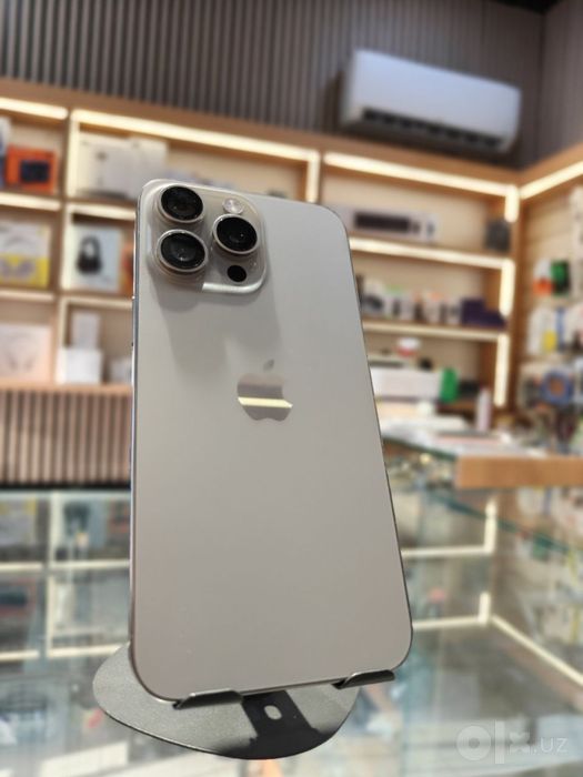 iphone 15 pro max 256 gb batareya 84 uziniki rodnoy xech qayeri ochilm