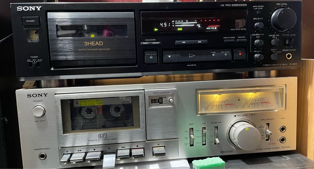 Sony TC K670  Technics 765