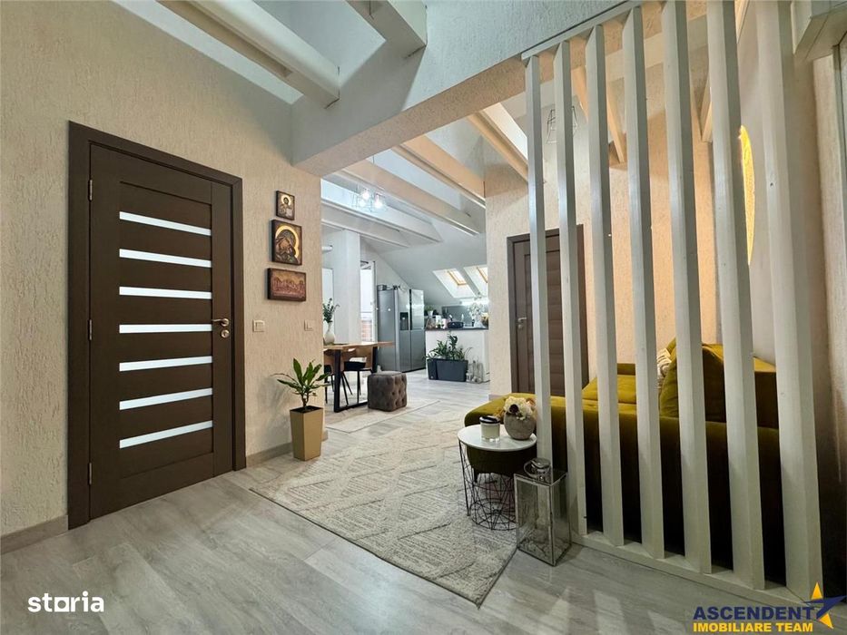 Penthouse elegant, terasa panoramica, 146mp, parcare privata, Unirii,