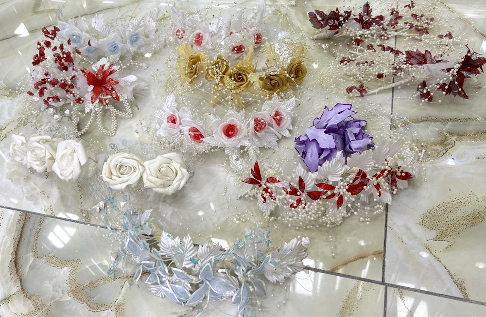 Венки. Цветы. Ободки