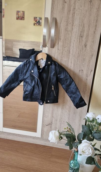 Детско кожено яке за момче