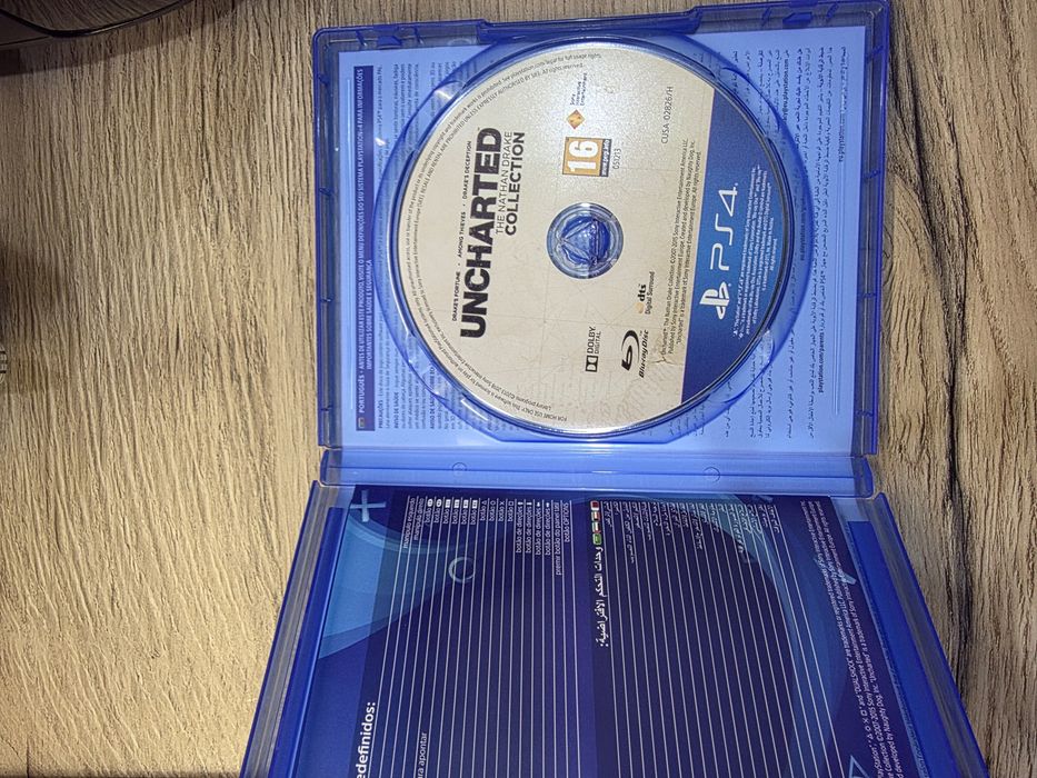 Uncharted Nathan Drake collection PS4 ps5 диск