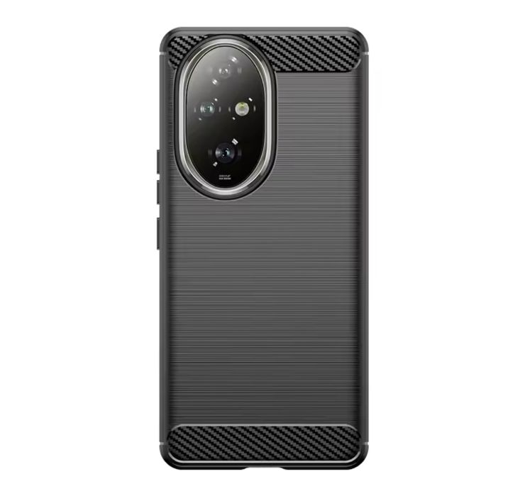 Honor 200/200 Lite/200 PRO Husa Silicon Carbon Brush Neagra