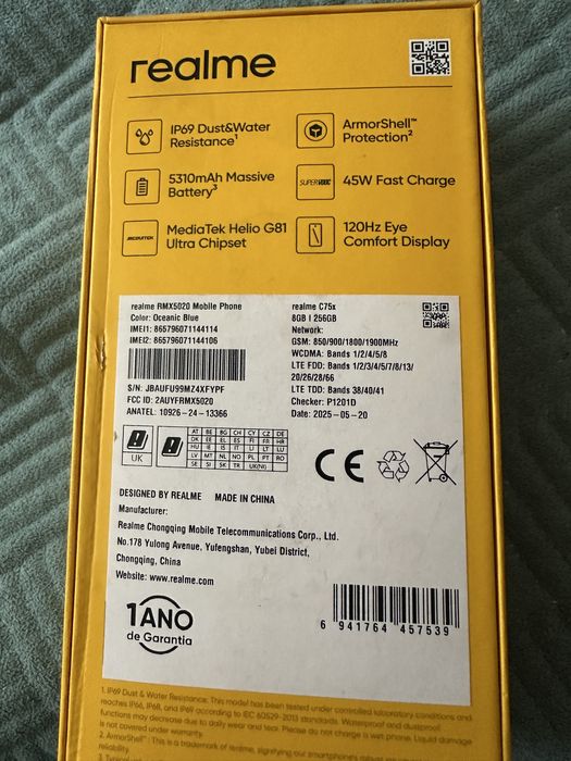 Телефон realme C75x