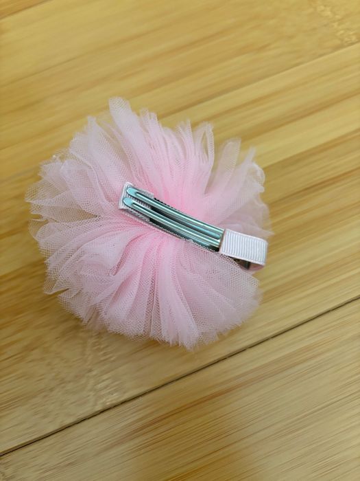 Заколка розовая Корона