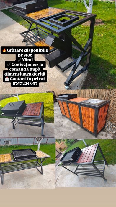 Grătar 700x400 cu Soba Racheta