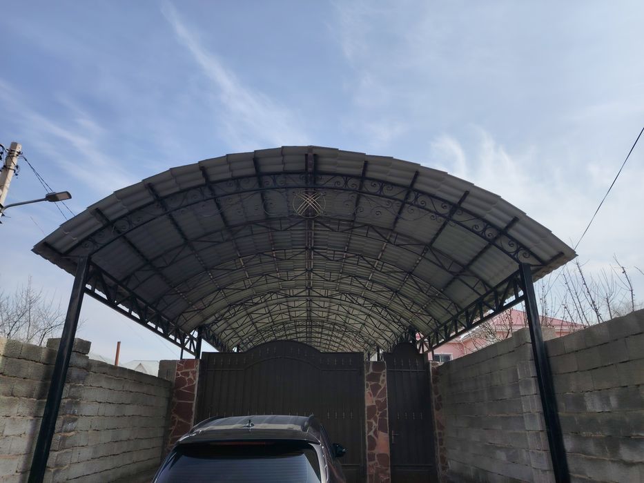 Навес, металлический