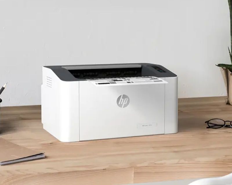 Принтер HP 107a лазерный чёрно-белый