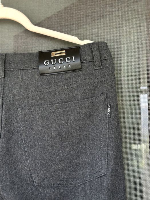 Мъжки дънки Gucci Jeans (Made In Italy) - размер 34(L), Отлично състояние ОРИГИНАЛ