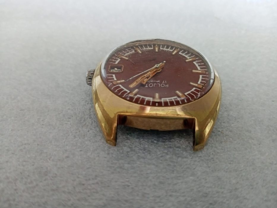 часы позолоченные Полет.СССР
