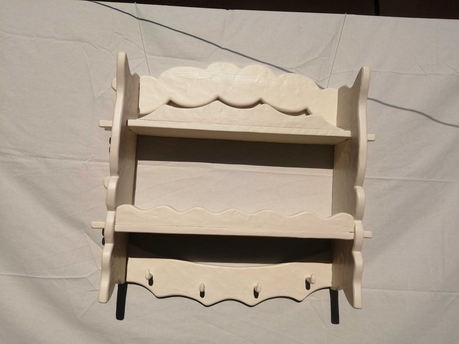 vand blidar din lemn cu 2 polite