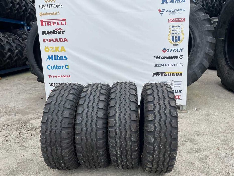 Anvelope noi 10.0/80-12 cu 10 pliuri marca BKT pentru presa