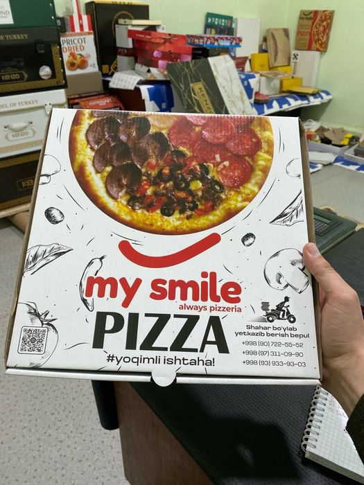 Пицца коробки 30см 35см 40см в наличии есть pitsa karobka