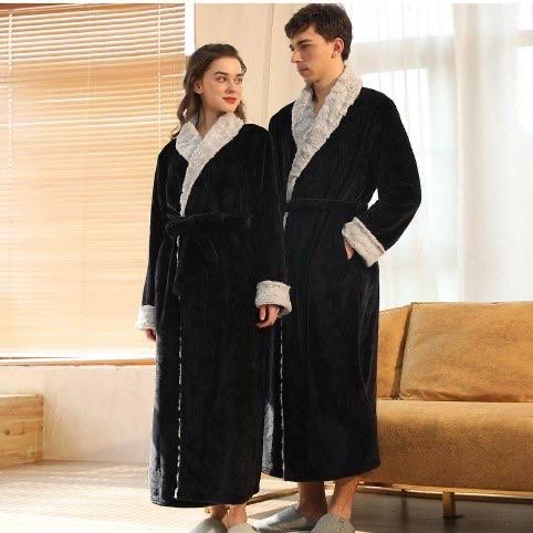 Парные халаты банные