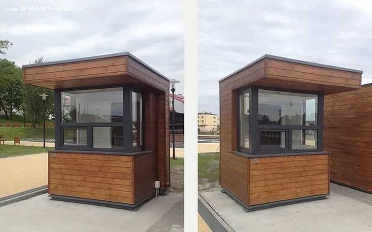 Охранная будка -от производителя под ключ Казахстан