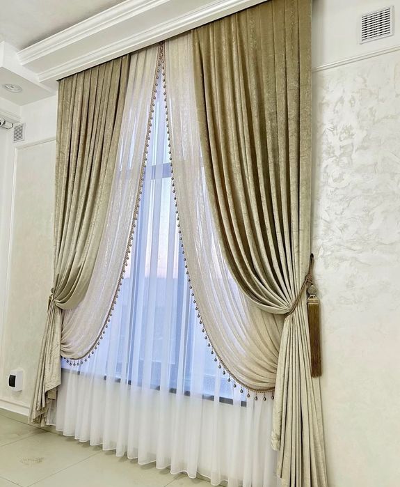 Замонавий элита пардалар тикиб бериш хизмати