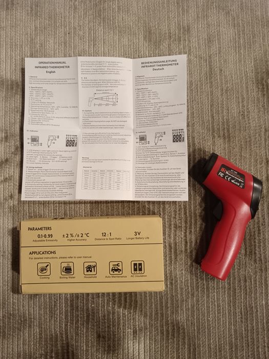 Продам инфракрасный термометр DT-500