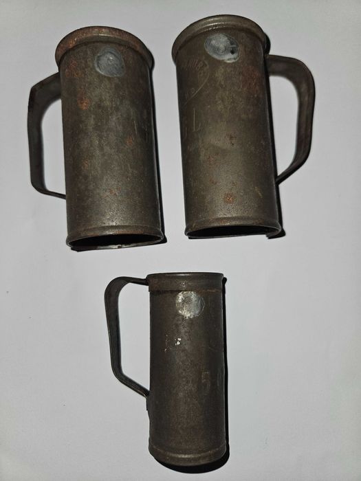 1940 Стари Кръчмарски Мерилки Произведени от Г. Карамфиловъ – Шуменъ