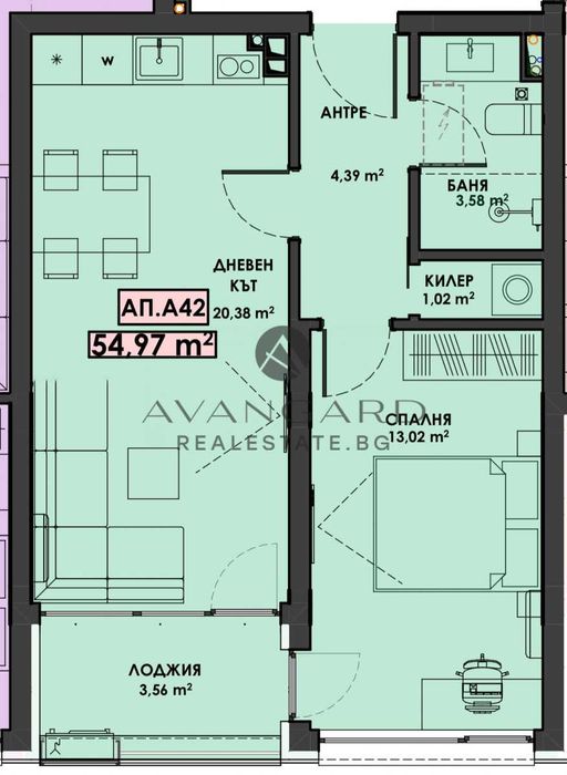 Продава се Двустаен апартамент в Пловдив, Христо Смирненски - 70 кв.м за 2186 €/кв.м - Снимка #6