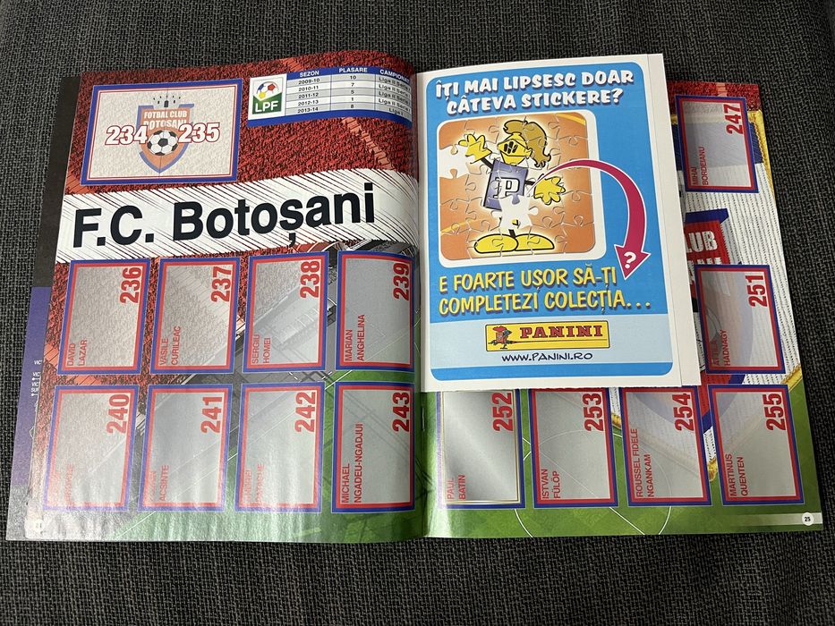 Panini Liga 1 14 15 - Album plus set complet plus plic