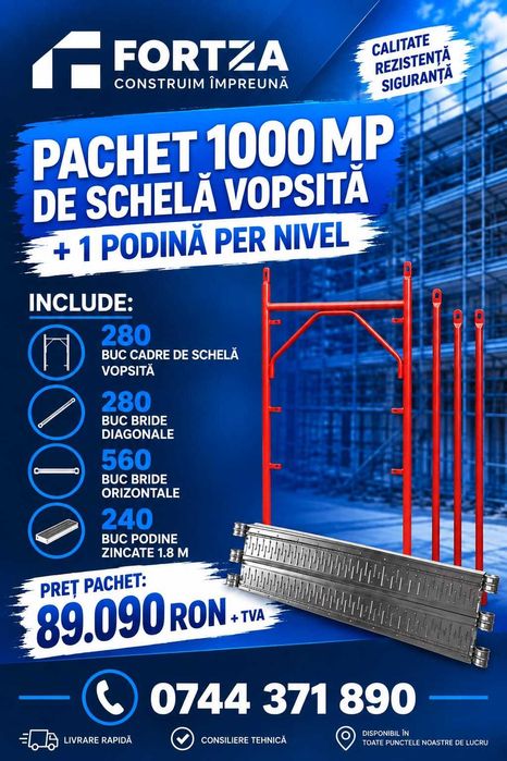 Schela metalica pentru constructii