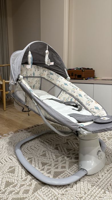 Детская качалка шезлонг, электрокачеля