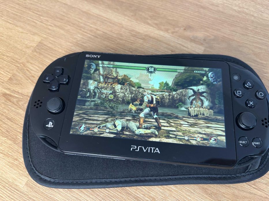 PS Vita Slim neagra modată — 128GB, garantie 12 luni | Japonia