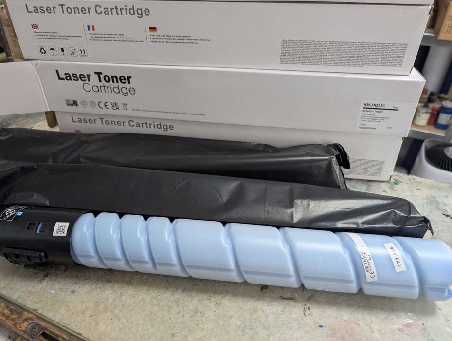 4бр. Тонер за Konica Minolta CMYK - TN321 Bizhub C224 C284 C364 C224E - A33K150