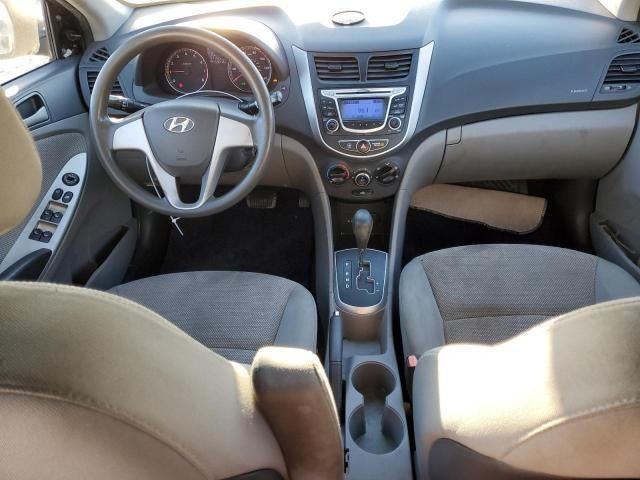 Hyundai accent 2013г запчасти