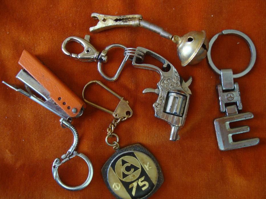 4 Оригинални ключо-държателя!Метални ретро