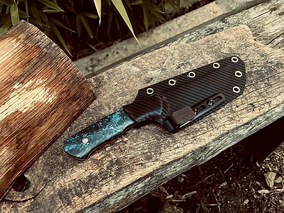 Ловен нож фултанг ръчна изработка