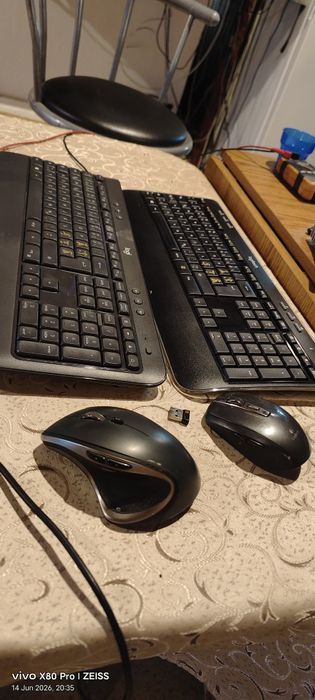 Kit tastatura k520 mouse logitech unifiyng